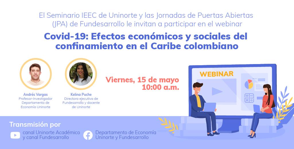 Puertas abiertas No. 16: Covid-19 Efectos económicos y sociales del confinamiento en el Caribe Colombiano